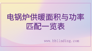 電鍋爐供暖面積