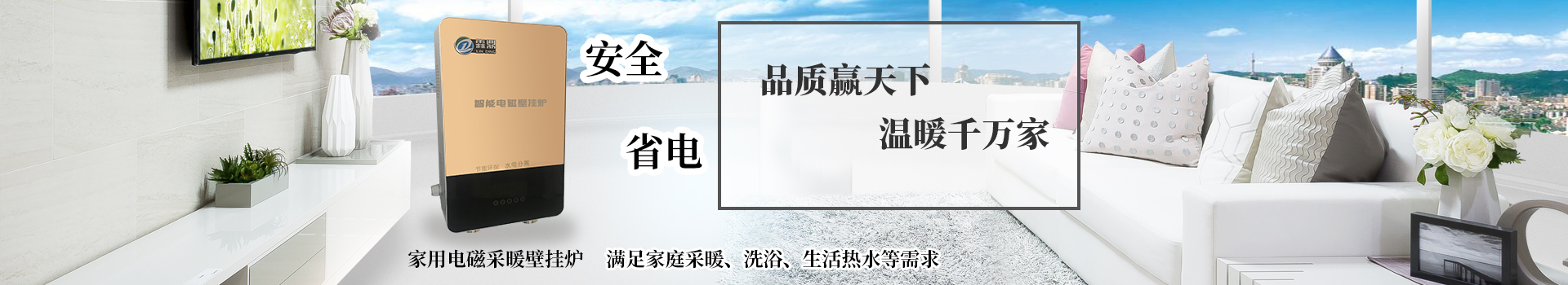 家用變頻感應采暖壁掛爐2